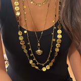 Composition de 5 colliers : Collier Ariana,Sasha,Karmen,Ava & Arielle