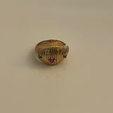 Bague plaqué or Laura