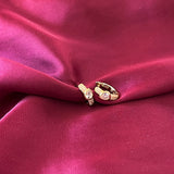 Boucles d’oreilles plaqué or Gigi