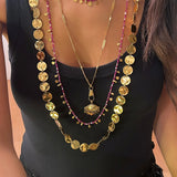 Composition de 5 colliers : collier Ariana,Sasha,Karmen,Elina & Arielle