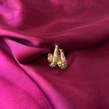 Boucles d’oreilles plaqué or Julya